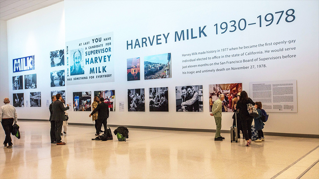 舊金山國際機場致敬平權先鋒，以哈維米克為第一航廈命名